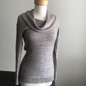 Silver Sequin sweater